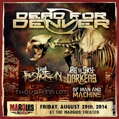 SodaJerkCO's tweet photo. @DeadforDenver will be at #marquis tonight! Come support your local rock/metal bands! We'll see you here at 7 PM http://t.co/MGp3ZCKKHy