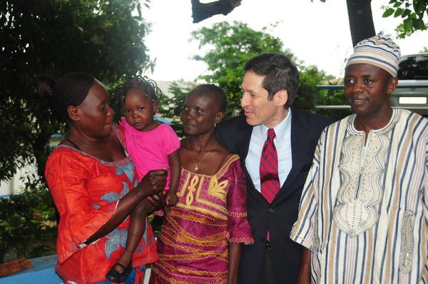 CDCDirector's tweet photo. An honor &amp; a privilege to meet #Ebola survivors (L-R) Jaminatu, Isata, Kadi &amp; Sulaiman in Freetown, Sierra Leone http://t.co/tABAIRTQXt
