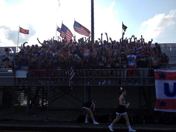 MillPulse's tweet photo. WHOS READY FOR THE FIRST HOME GAME?! #Murica #beatthehuskies @gomillers2015 http://t.co/uTM113Jp4W