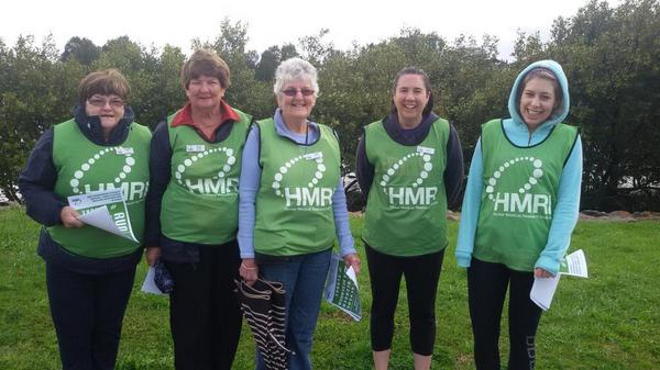 HMRIAustralia's tweet photo. team HMRI volunteering @newyparkrun promote #run4stroke visit our website for details #stroke #strokerehabilitation http://t.co/Tec9b30K1w