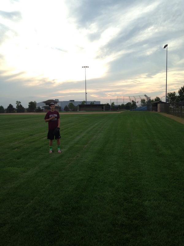 MichaelRevenig's tweet photo. One of my favorite places. Thanks to my teammates and our fans for the great season and memories! #Baseball2014 http://t.co/8wuZCk6mBW