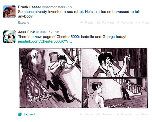 rfcartwright's tweet photo. Not 100% perfect, but sometimes tweet timing is interesting. @JessFink @sadmonsters #Chester5000 http://t.co/kg2d9I0pRK