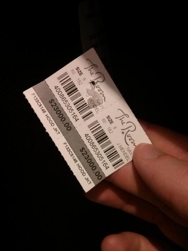 BennyNorris14's tweet image. This jacket makes more money that I do in a year #MinimumWageProblems #SadFacts #FurSure