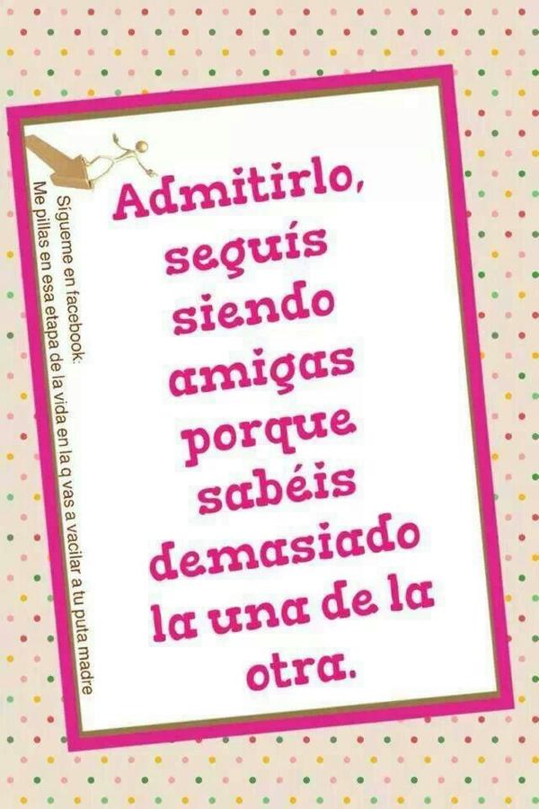 pekediario's tweet photo. "admitirlo, seguís siendo amigas porque..."
#TMP46
#LaVentanaDeTwitter46 http://t.co/YNJaojJ0gK