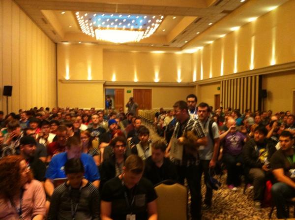 JimBoone9's tweet photo. Was so fun to reveal SRG today!  We had an awesome crowd! http://t.co/UhE3ghGPeN