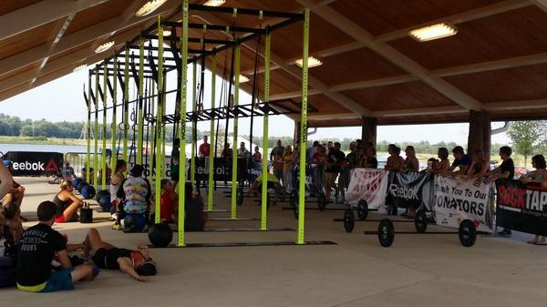 TeeRaySee's tweet photo. Event 1 standards #ogarstrong #crossfit http://t.co/buKxAeVxUz