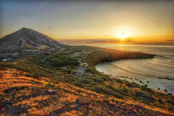 Each sunrise is your new beginning. 
Above Hanauma Bay in Hawaii.