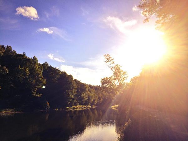 swestney's tweet photo. Peaceful #vermont run to start the #LaborDayWeekend http://t.co/cJOYWmXIgU