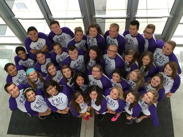 Connie4UNI's tweet photo. Love my CATS! #CATS14 http://t.co/5YxgElBNSr