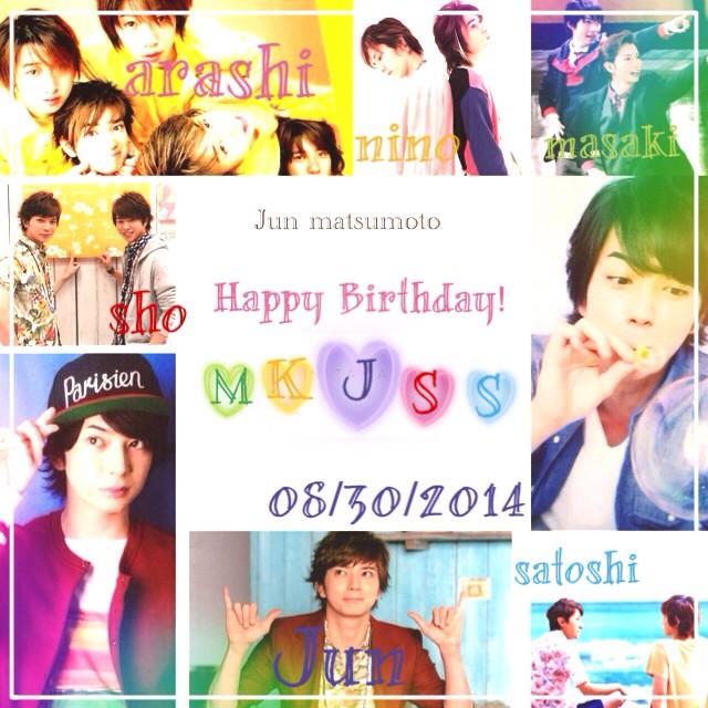  Jun Matsumoto Happy Birthday!!    