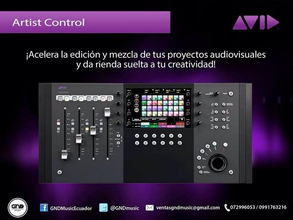 Conoce todo sobre ARTIST MIX, y olvídate de mezclar con un mouse y teclado. facebook.com/GNDMusicEcuado…