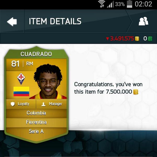 thevipfut's tweet photo. تم بيع 7 مليون كوينز + الضريبه مقابل 40 كاشيو فقط http://t.co/1TNolUyVW3