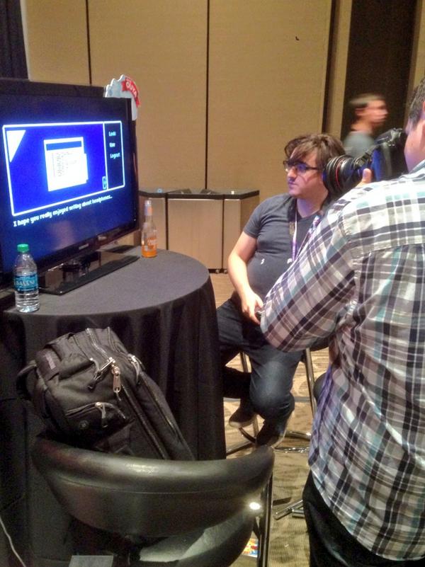 bawbmills's tweet photo. @esdin hope you don't mind if there's a journalist from The New York Times in the shot. :P http://t.co/H1XZXuNxsP