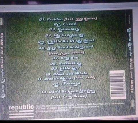 when we thought these were the songs on My Everything 😂