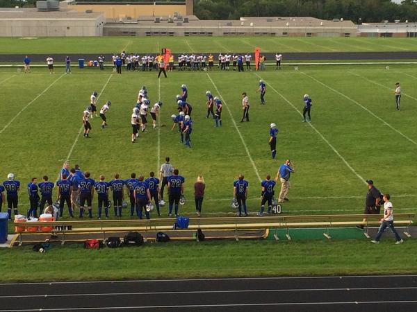 Friday Night Lights! Beautiful night in Walker for a Football Game! Go Wolves! #PadsRCrackin