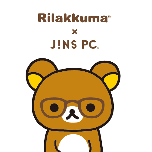 9/3（水）JINS吉祥寺ダイヤ街店に、メガネを掛けたリラックマが遊びに