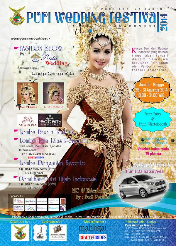 MantenHouse's tweet photo. Dont miss it! Puri Wedding Festival. Now at Puri Ardhya Garini Jl. Protokol Halim Perdana Kusuma. See you there ;) http://t.co/vFlo89wTfH
