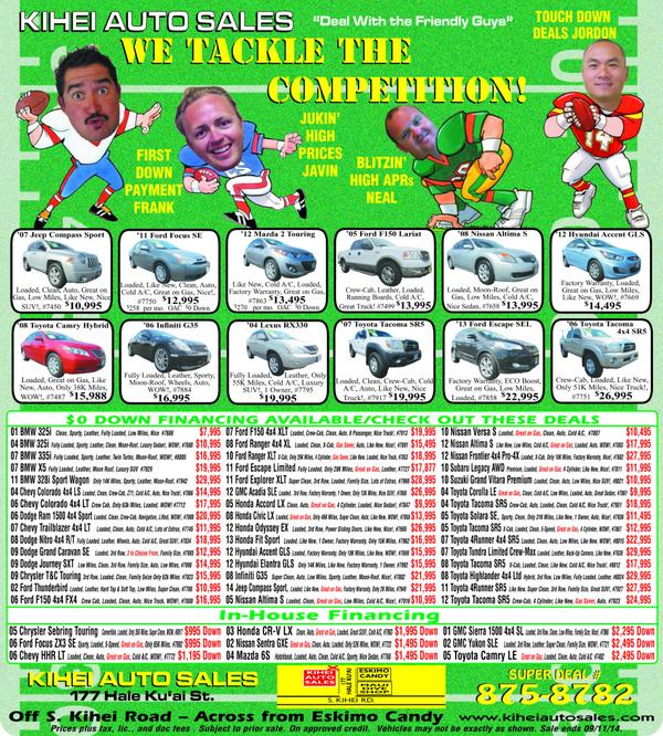 Kihei Auto Sales (kiheiautosales) Twitter