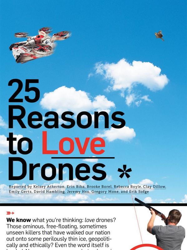 Innovabolivar's tweet photo. 25 Reasons to Love Drones from , http://t.co/vOeZ5igUcP http://t.co/2xivvTbkAF