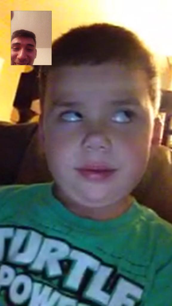 kodaktan's tweet photo. Told gabe to roll his eyes 😂😍 http://t.co/Q1XwKIKAsw