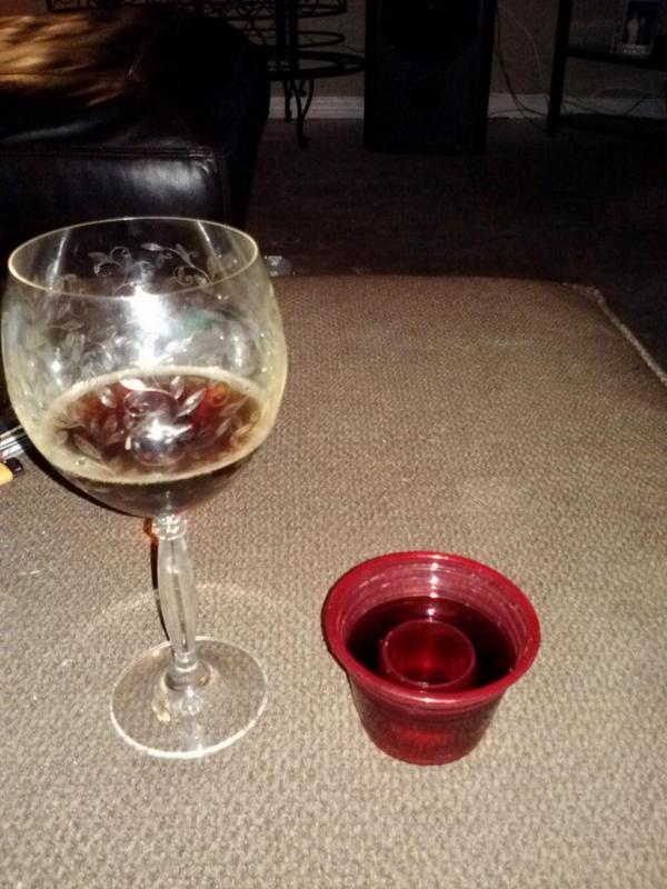 MrAutoshipper's tweet image. Jager bombs with the wife..why does she get the fancy glass...