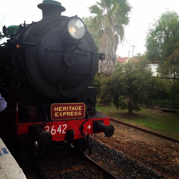 Heritage Express Tamworth to Kootingal.