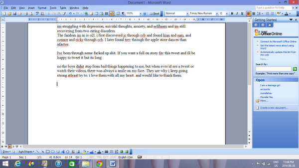 FandomStory's tweet image. so this is my story...

whats yours? dm me it &amp;amp; tell me if you want to be anon or not