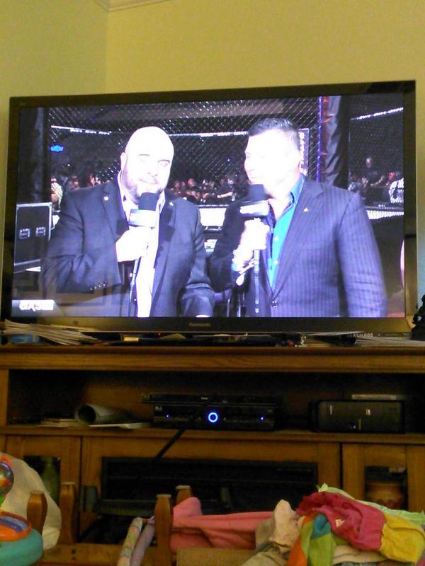 Datadine's tweet image. Fight night