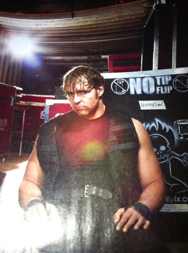 #deanambrose in the sept issue of #WWEMagazine