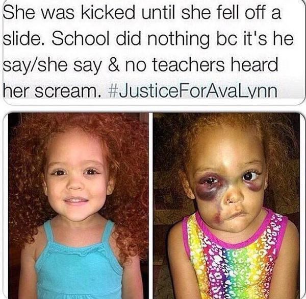 bloomingmays's tweet photo. Stop bullying. Keep retweeting. #JusticeForAvaLynn http://t.co/zJV5ED5YSZ