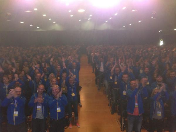 stesonst's tweet photo. Takk for en fantastisk mottagelse på #ateakickoff fra @AteaSverige kollegaer http://t.co/I01lKuOgrP