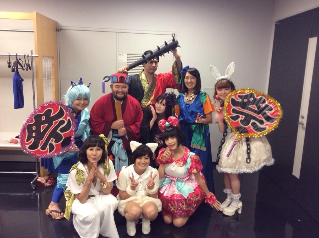 Twitter पर Tvアニメ 鬼灯の冷徹 31巻発売中 アニサマお越しの皆様ありがとうございました 鬼灯の冷徹 より地獄の沙汰オールスターズ ピーチ マキ サプライズとして声優界のレジェンド島本須美さん 山田栄子さん そしてスペシャルナレーション 稲川淳二