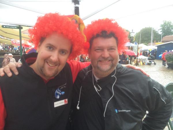 PekkaLanger's tweet image. Jag och stadens store son @magnusjacobsson.