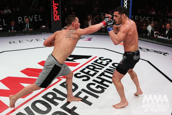 PFLMMA's tweet photo. Great shot of @TommyMarcellino striking at #WSOF2! @TommyMarcellino faces @TeamFrankieP at #WSOF13 Sep 13th in PA! http://t.co/SHGm0ESU0o