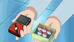 poke_devon's tweet image. He gave my Pokeballs and pokedex :D