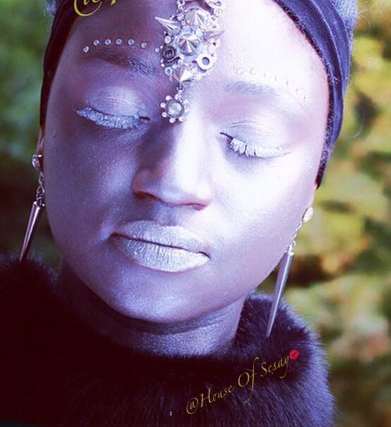 Ice Queen by Miss Sesay for HouseOfSesay❄️#Glitterface #likeforfolow #likeforlike#instamakeup