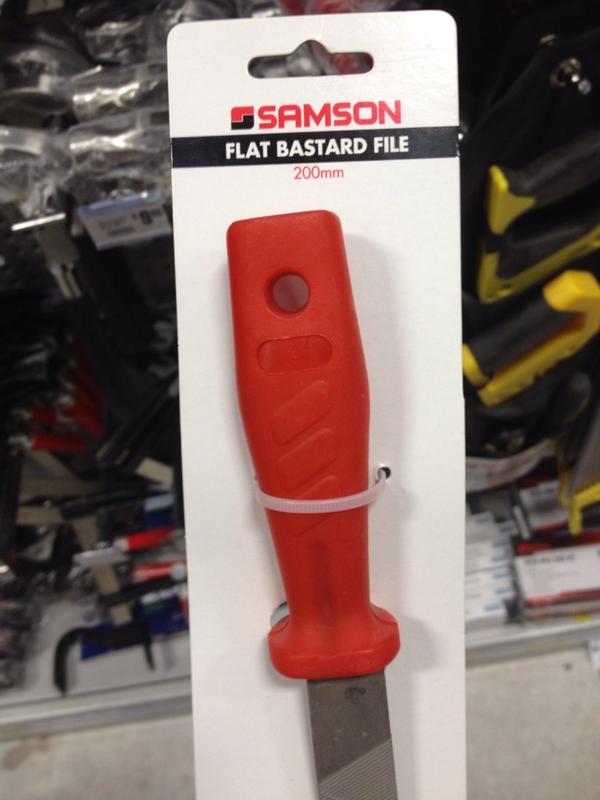 Russ0024's tweet photo. I dont think Samson like their files very much haha http://t.co/LqUVRnrhWm