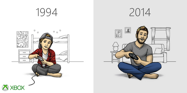 xboxuk's tweet photo. RT if you are a gamer for life... http://t.co/X9anuOhfTH