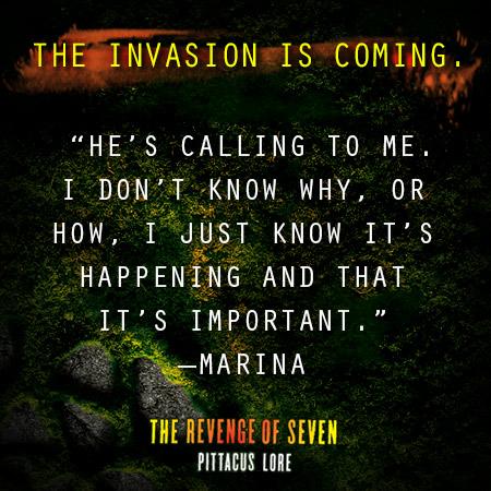 harperteen's tweet photo. "He's calling to me. I don't know why, or how." Marina, THE REVENGE OF SEVEN #InvasionIsComing http://t.co/tMV9GNIv0E http://t.co/i5WXv1sNv8