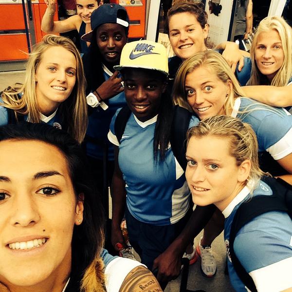 Départ Paris , 1er journée de championnat demain 😃⚽️