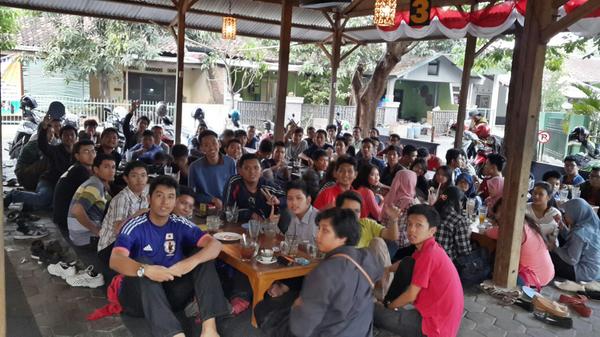 BOOYAAAH!! GATHERING ELEKTRO UNDIP 14 NIH, KEBAYANGKAN GIMANA SOLIDNYA HIHIHI