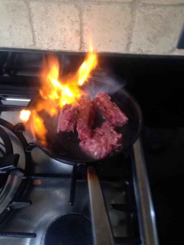 saamfenton's tweet photo. Tried cooking today http://t.co/OYhwykVUX7