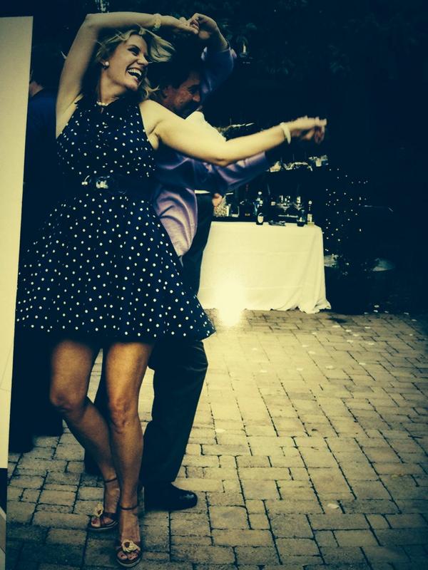 KarenDrewTV's tweet image. What a night! #dancingfools #love #myhubbyisthebest #weekend