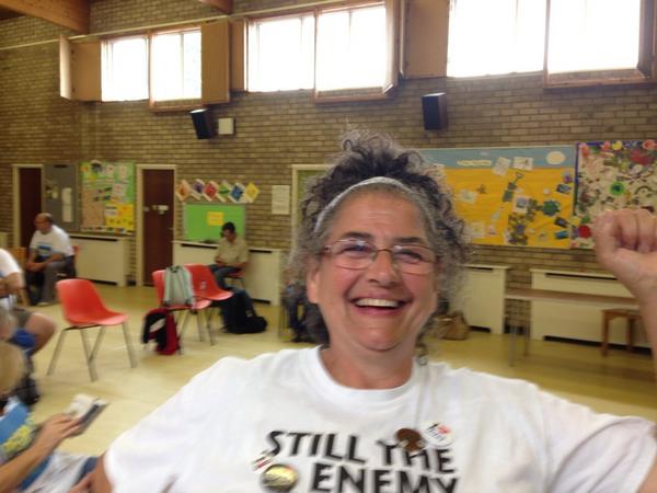 keepnhspublic's tweet photo. Carole, 300 miler on #marchfornhs I'm marching to keep Nye Bevans vision alive for the next generation http://t.co/n4bVKLPAlF
