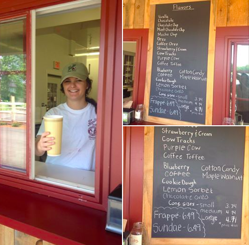 Back to fall hours starting 9/1. Dairy bar + store will close at 6pm daily. Get your after-dinner cones this weekend!