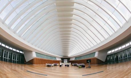 janmpdx's tweet photo. Welcome to the desert of the real bookless library. #FloridaPolytechnic http://t.co/iBEZIbyj5N