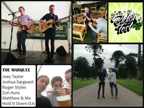 JSargeantmusic's tweet image. Our time at @BictonFest @AshleyHanoman @LeeroyLoftus Wasa cracker #festival #BictonFest #LiveMusic #singersongwriter