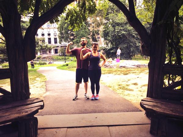 jackistrum's tweet image. Just had an amazing fitness class with @CTGFit on their Central Park Walking Workout Tour! Highly recommend. :)