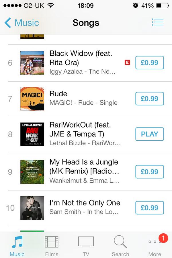 JohnsonMoosaf28's tweet photo. Just brought the Rari workout @LethalBizzle #rariworkout4Number1 http://t.co/y23LNVoiSQ