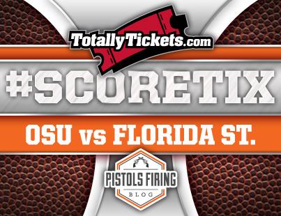 TotallyTickets's tweet photo. RT with your #OSUvsFSU prediction
to WIN $100 GIFT CARD
#ScoreTix
@PistolsGuy http://t.co/8fUa7cje57 http://t.co/uhw1MQjaNk